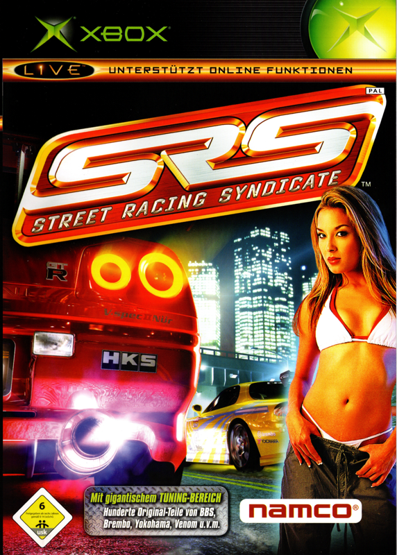 Street Racing Syndicate box art for Xbox
